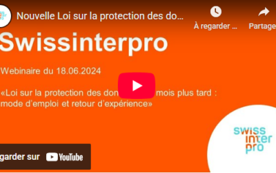 Webinaire – Loi sur la protection des données