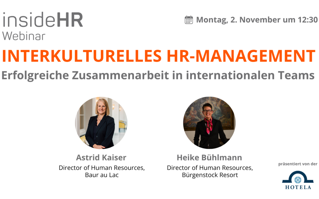 Inside HR : Interkulturelles HR-Management