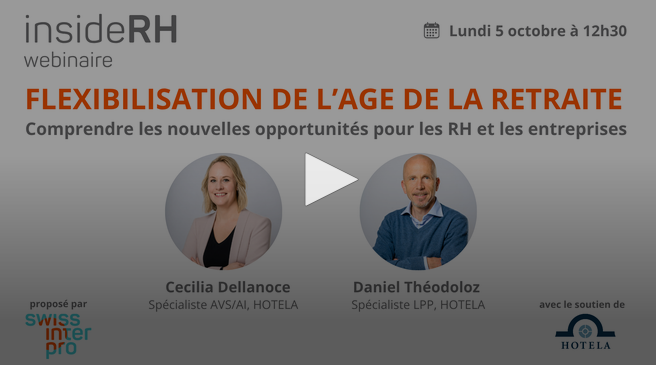 Flexibilisation de l'âge de la retraite<br />
Comprendre les nouvelles opportunités pour les RH et les entreprises<br />
